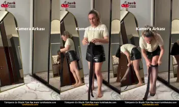 Köprüçük açığa çıkıyor, etekli çıplak videonun kamera arkasını paylaşıyor